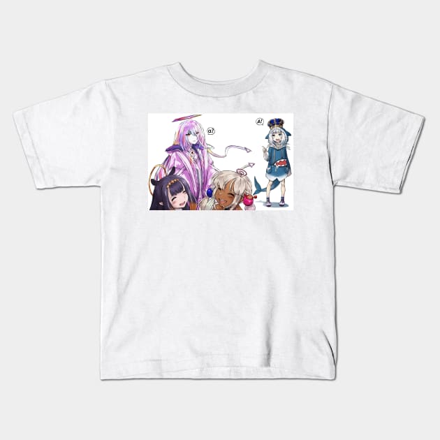 αlphα omegα Kids T-Shirt by harayamanawari